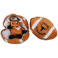 Texas Longhorns Stuffed Bear in a Ball - Football