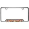 Texas Longhorns Stainless Steel License Plate Frame