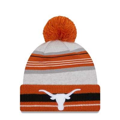 Texas Longhorns New Era Grayed Knit Beanie