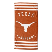 Texas Longhorns Stripes Beach Towel