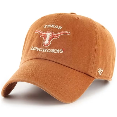 Texas Longhorns 47 Brand Script Clean Up Adjustabl