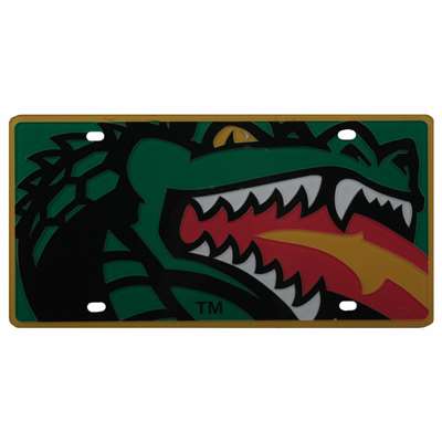 Alabama Birmingham Blazers Full Color Mega Inlay License Plate