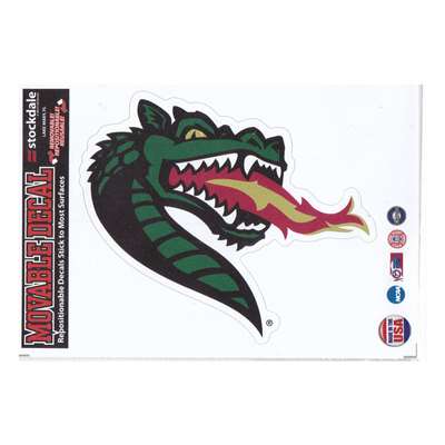 UAB Blazers Repositionable Vinyl Decal