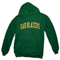 Alabama Birmingham Hooded Sweatshirt, Forest