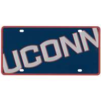 Uconn Huskies Full Color Mega Inlay License Plate