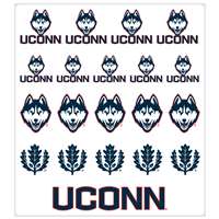 UConn Huskies Multi-Purpose Vinyl Sticker Sheet