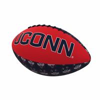 UConn Huskies Rubber Repeating Football