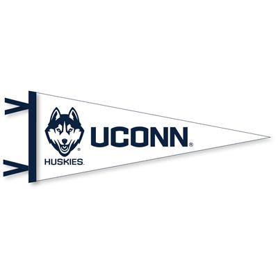 UConn Huskies Wool Felt Pennant - 9" x 24"