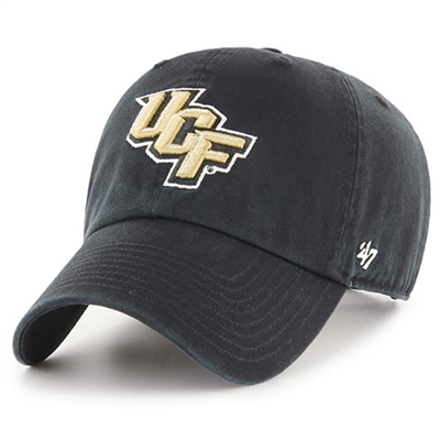 UCF Knights 47 Brand Clean Up Adjustable Hat - Bla