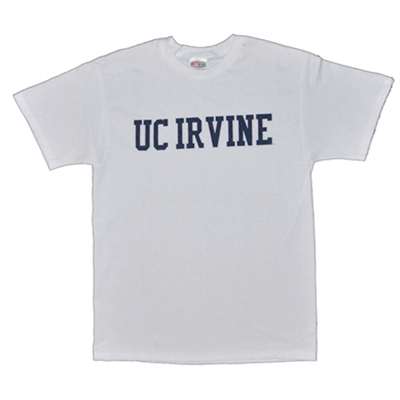 Uc Irvine T-shirt - Vertical, White