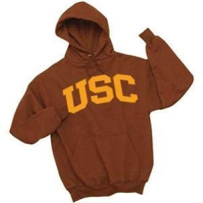 Usc Hooded Sweatshirt - Classic Usc Cardinal