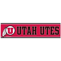 Utah Utes Bumper Sticker