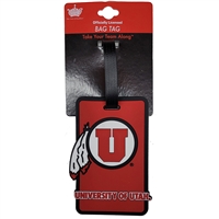 Utah Utes Luggage Tag