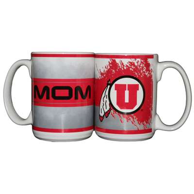 Utah Utes 15oz Ceramic Mug - Mom