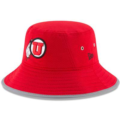 Utah Utes New Era Team Training Bucket Hat