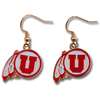 Utah Utes Dangler Earrings