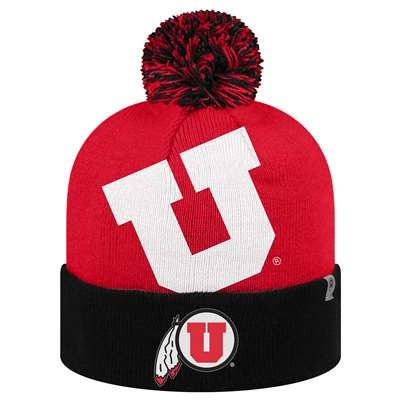 Utah Utes Top of the World Blaster Knit Beanie