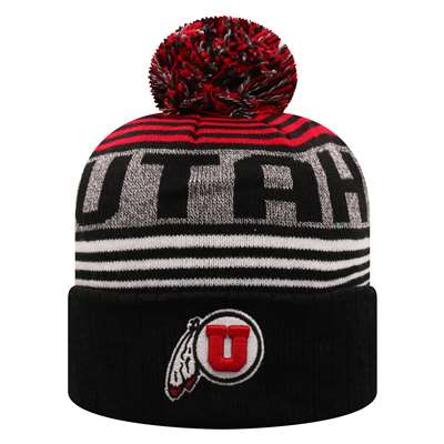 Utah Utes Top of the World Overt Cuff Knit Beanie