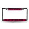 Utah Utes Inlaid Acrylic Black License Plate Frame