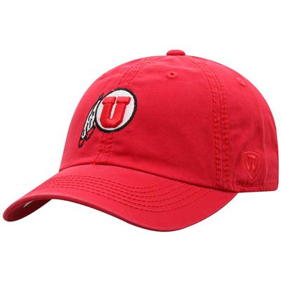 Utah Utes Top of the World Crew Cotton Adjustable Hat