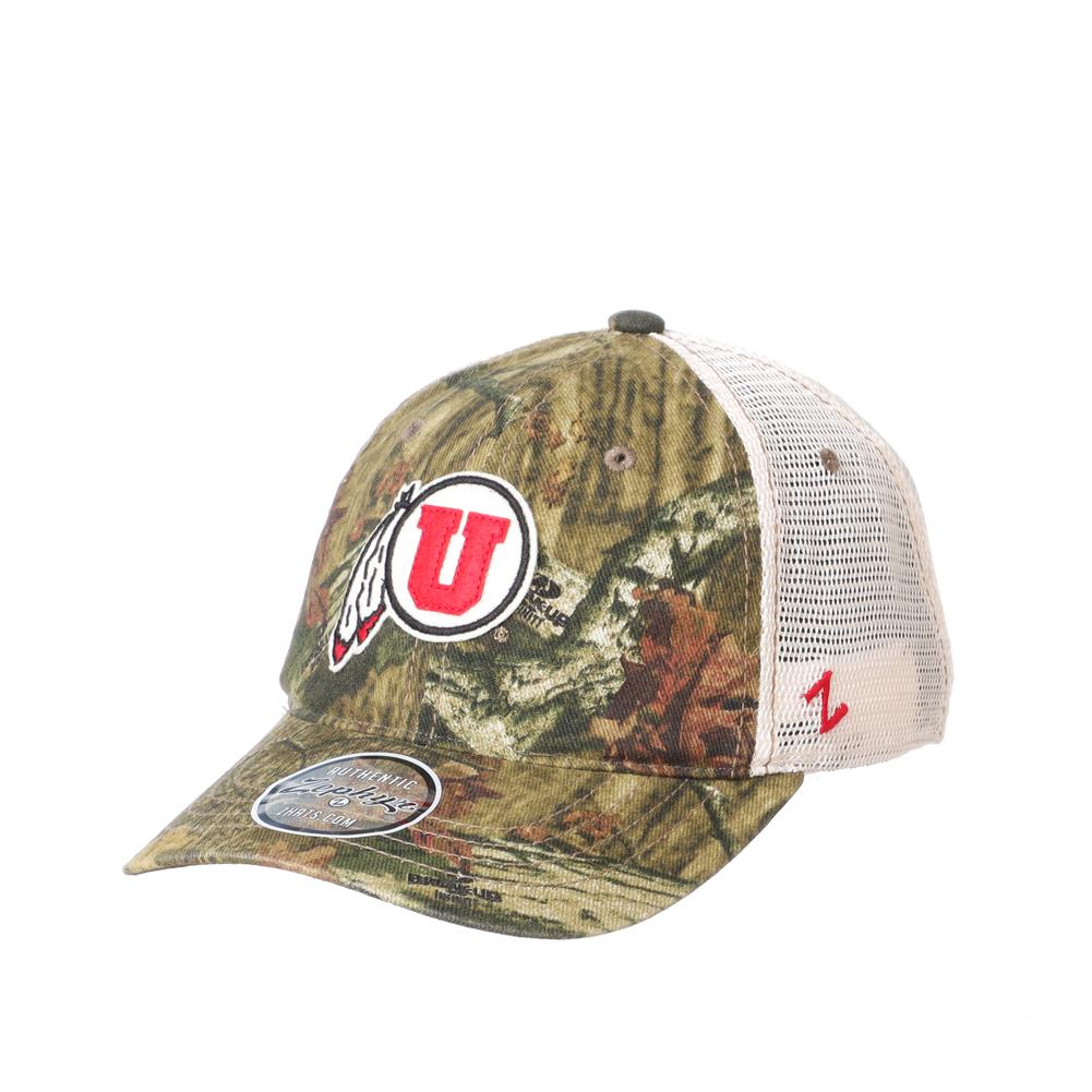 Utah Utes Under Armour Freedom Collection Adjustable Hat - Camo