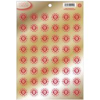 Utah Utes Small Stickers Set - University Seal - 4