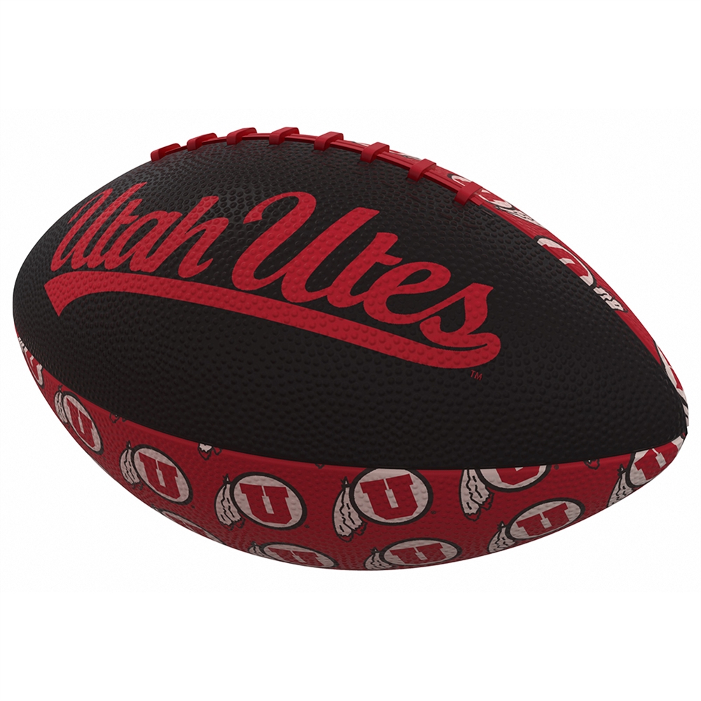 Logo Brands Mini Rubber Football