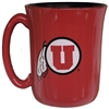 Utah Utes 15oz Ceramic Cafe Mug