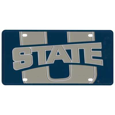 Utah State Aggies Full Color Mega Inlay License Plate