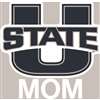 Utah State Aggies Transfer Decal - Mom