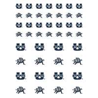 Utah State Aggies Small Sticker Sheet - 2 Sheets