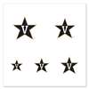 Vanderbilt Commodores Fingernail Tattoos - 4 Pack