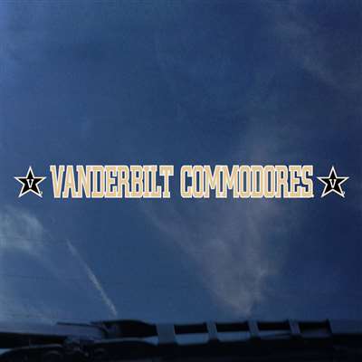 Vanderbilt Commodores Automotive Transfer Decal Strip