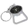 Vanderbilt Commodores Metal Key Chain And Bottle Opener W/domed Insert