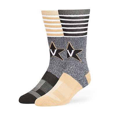 Vanderbilt Commodores 47 Brand Vernon Fuse Socks