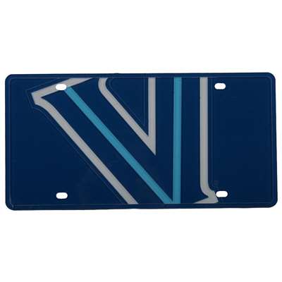 Villanova Wildcats Full Color Mega Inlay License Plate