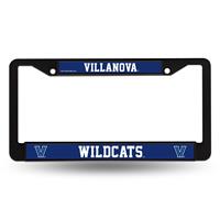 Villanova Wildcats Black Plastic License Plate Frame