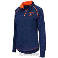 Virginia Cavaliers Women's Colosseum Bikram 1/4 Zip Jacket