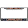 Virginia Cavaliers Metal License Plate Frame w/Domed Acrylic