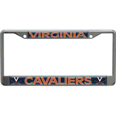 Virginia Cavaliers Metal License Plate Frame w/Domed Acrylic