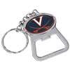 Virginia Cavaliers Metal Key Chain And Bottle Opener W/domed Insert