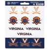 Virginia Cavaliers Mini Decals - 12 Pack