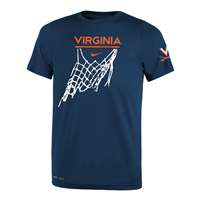 Nike Virginia Cavaliers Youth Dri-FIT Basketball Legend Performance T-Shirt