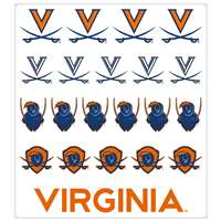 Virginia Cavaliers Multi-Purpose Vinyl Sticker Sheet