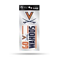 Virginia Cavaliers Double Up Die Cut Decal Set