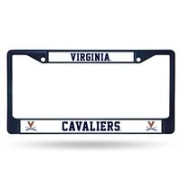 Virginia Cavaliers Team Color Chrome License Plate Frame