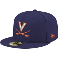 Virginia Cavaliers New Era 5950 Fitted Baseball Ha