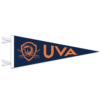 Virginia Cavaliers Wool Felt Pennant - 9" x 24"