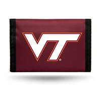 Virginia Tech Hokies Nylon Tri-Fold Wallet