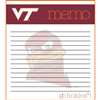 This 2 pack of memo pads features a team logo with a team color header that says Memo on each page. The body of the pad has lines and has a team logo in the background. Each pad contains 50 pages. (2 pack of 50each). Measures 4.5 inches wide by 5 inches t